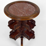 Japanese-style rotating pedestal table, France, circa 1880