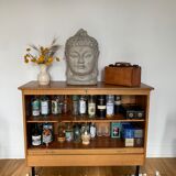 Notary curtain binder cabinet