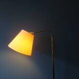 Lampadaire danois en laiton, 1960