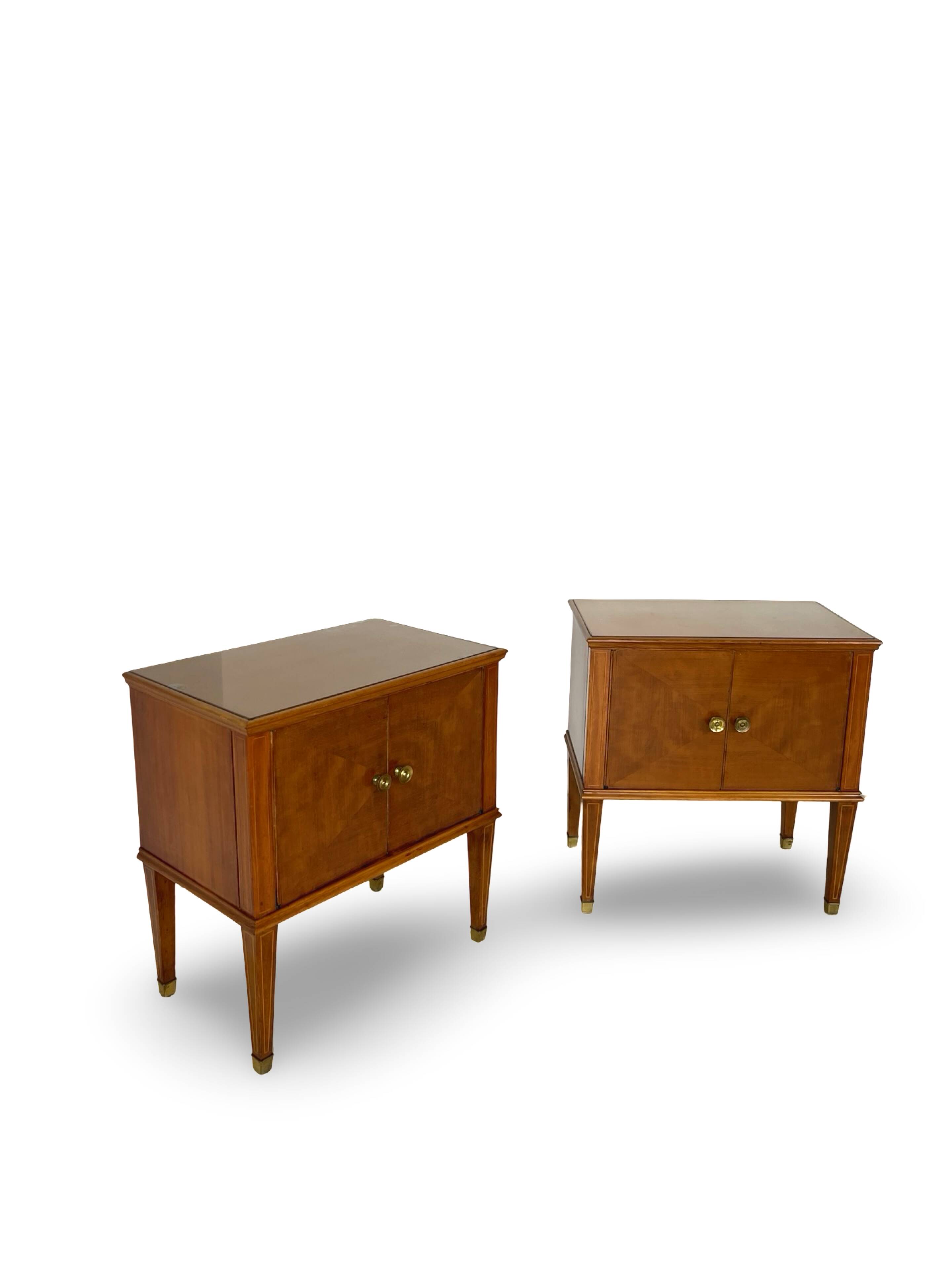 italian nightstands1950s