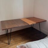 Solid wood coffee table