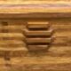 Meubles en orme Pierre Chapo, coffre R25