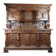 19th-century walnut buffet with two bodies.