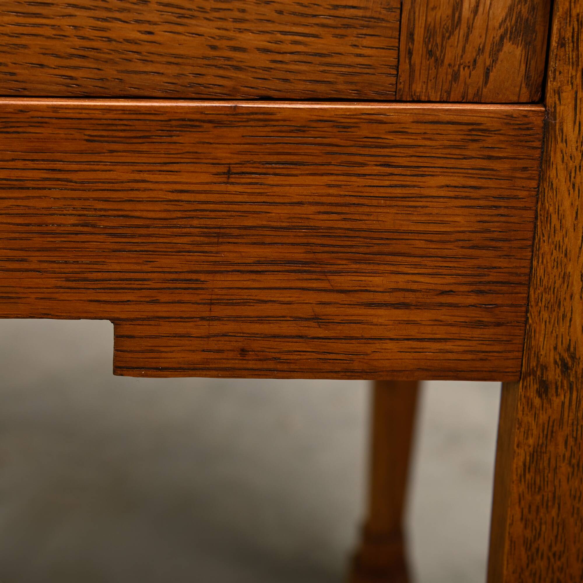 Art Deco Amsterdam School Tea or Display Cabinet in solid oak, Netherlands