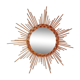 Rattan sun mirror 1960 - 50x50cm