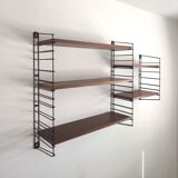 Tomado wall unit with wooden shelves by A. Dekker – Tomado
