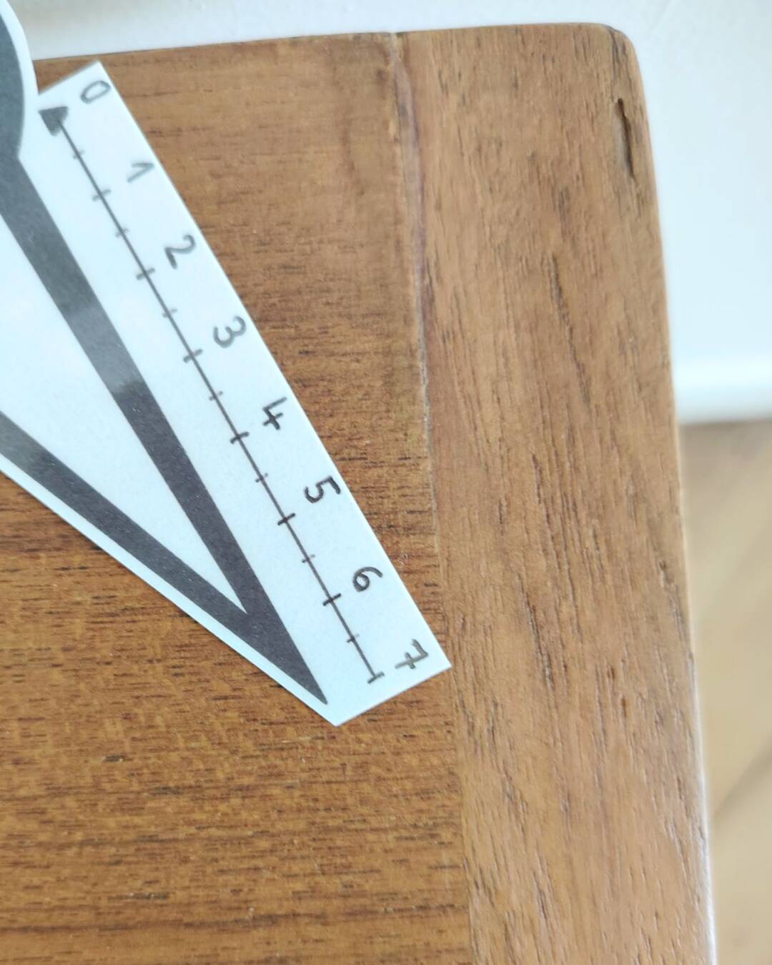 Renovated vintage coffee table, Scandinavian style, 1950s-60s.