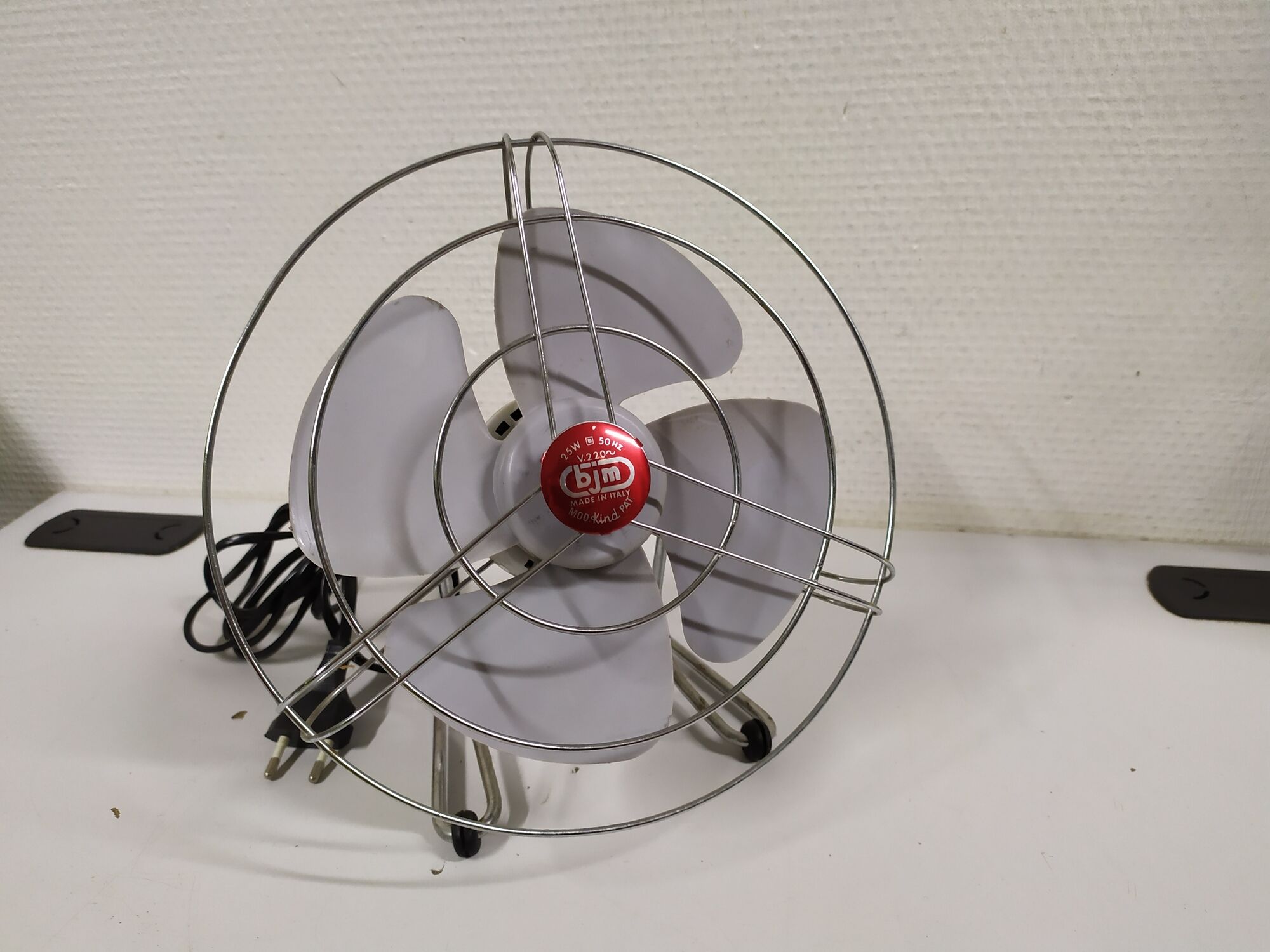 Fan vintage djm king made in italy - year 1960 - 70