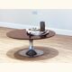 Round coffee table by Arkana (rosewood)