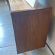 Mini vintage sideboard in vintage wood (removable windows)