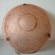 Old suspension basin luminaire Art Deco floral decoration nasturtium and spider web