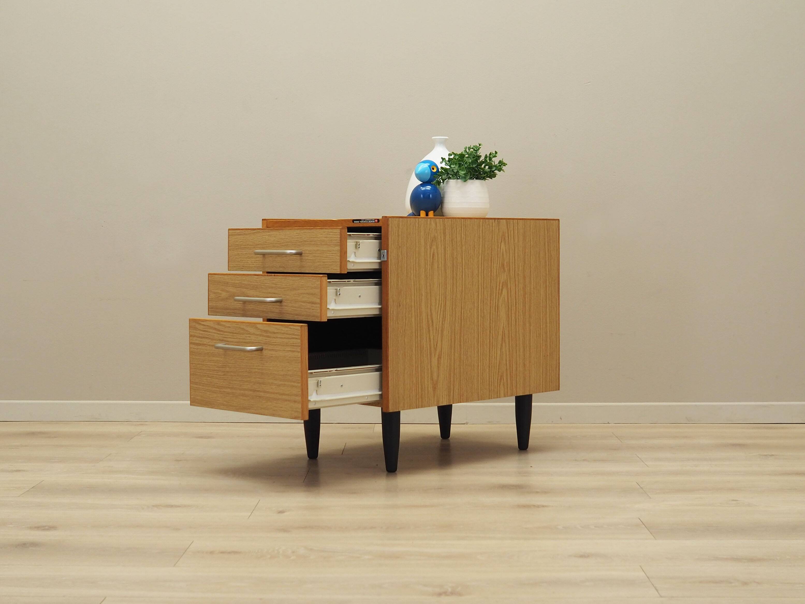 Chest of drawers, Danish design, 1970s, manufacturer: Sorø Terminalborde Ole Bjerregaard Pedersen Ap