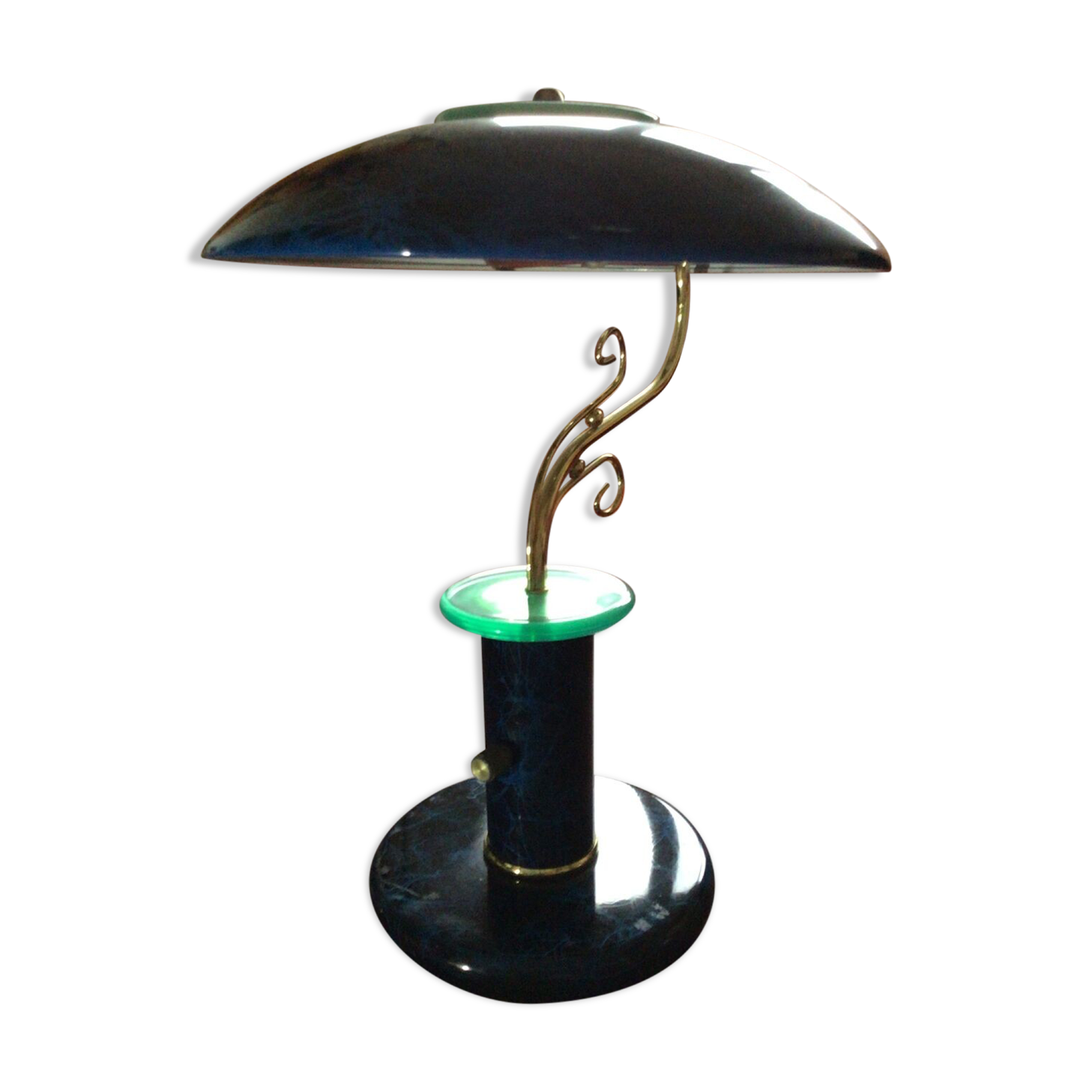 Vintage mushroom lamp to lay office 80 Asibel Halogene dimmer