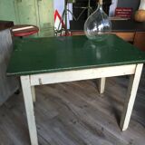 Vintage school workshop table