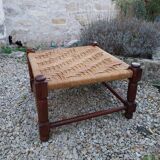 Brutalist footrest stool