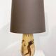 Mid-Century Modern Ceramic Table Lamp by Roger Guérin, Belgium
