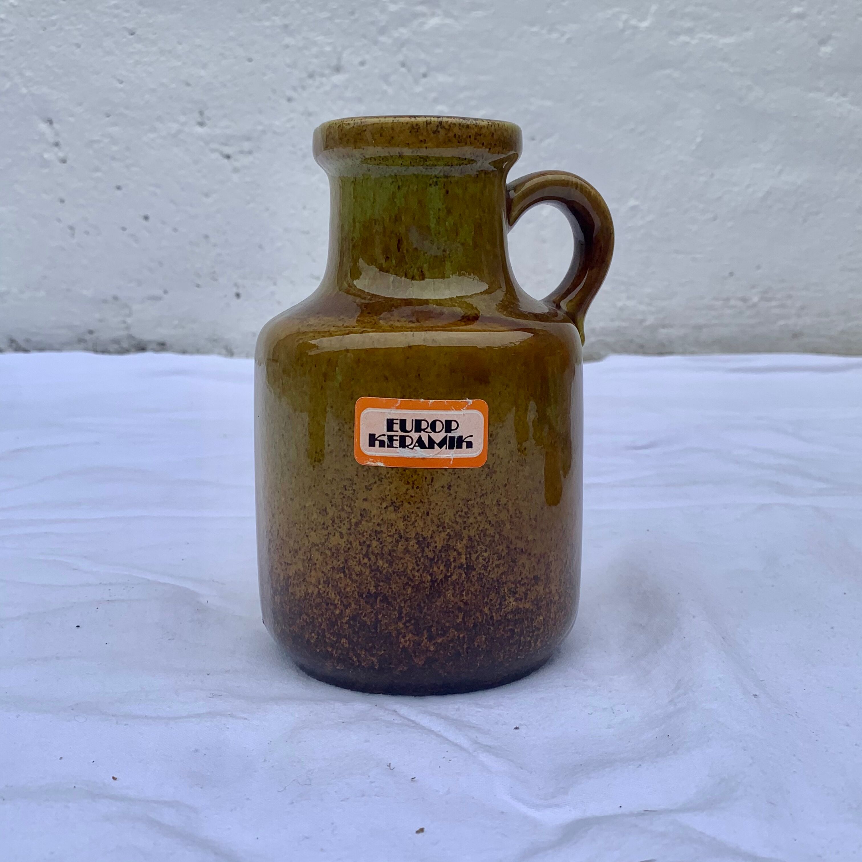 7 vases en céramique vintage