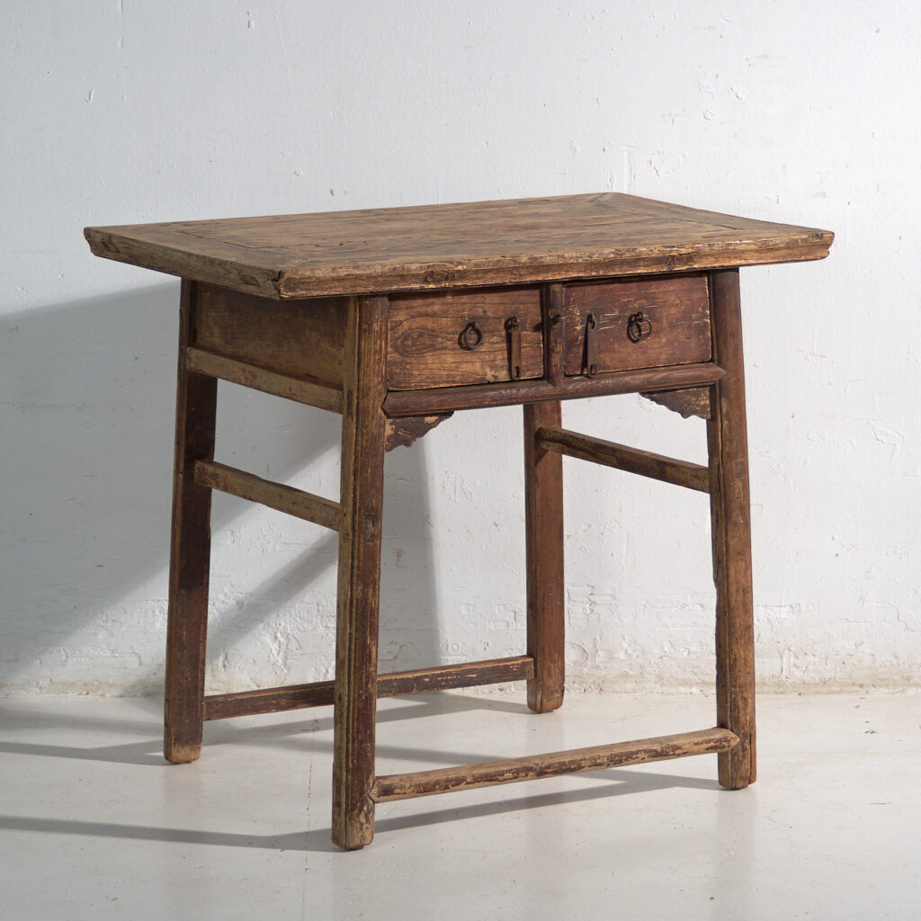 Antique Chinese work table with drawers – China, circa 1900