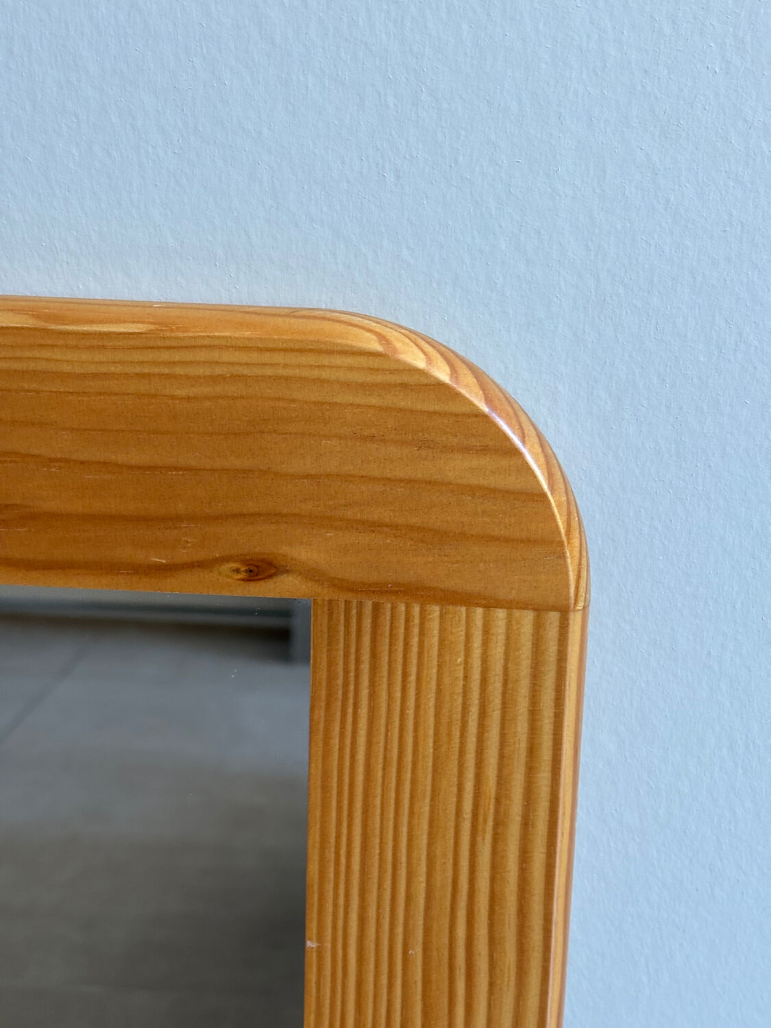 Pine mirror from the 1970s