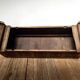Banc d'église coffre en bois XVIIIème