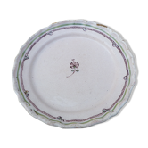 Assiette XVIII siècle faience Bordeaux