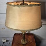 Empire style lamp in gilded bronze from the 19th century.