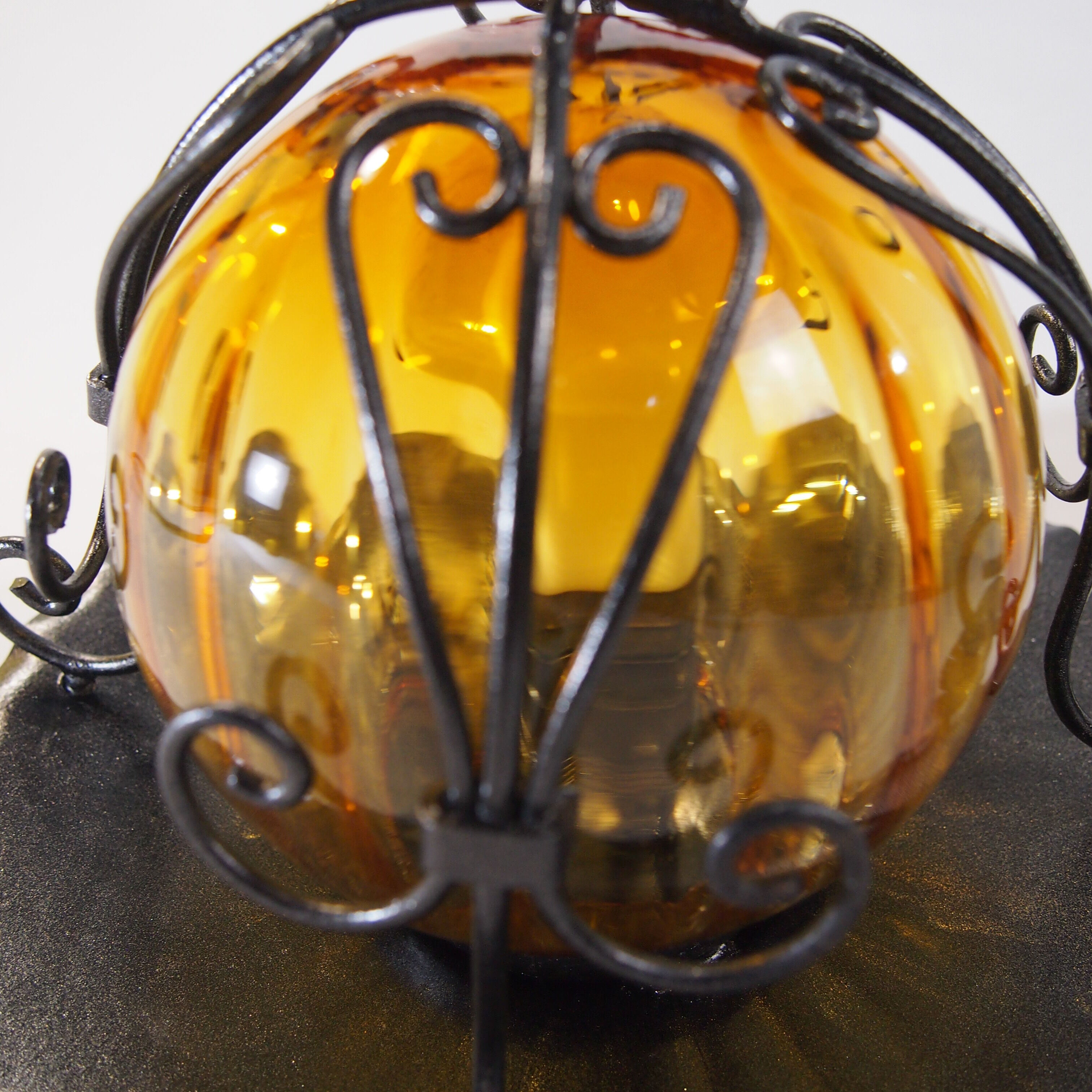 Wrought iron lantern vintage