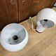 Pair of Italian design bedside lamps 1970 Valenti