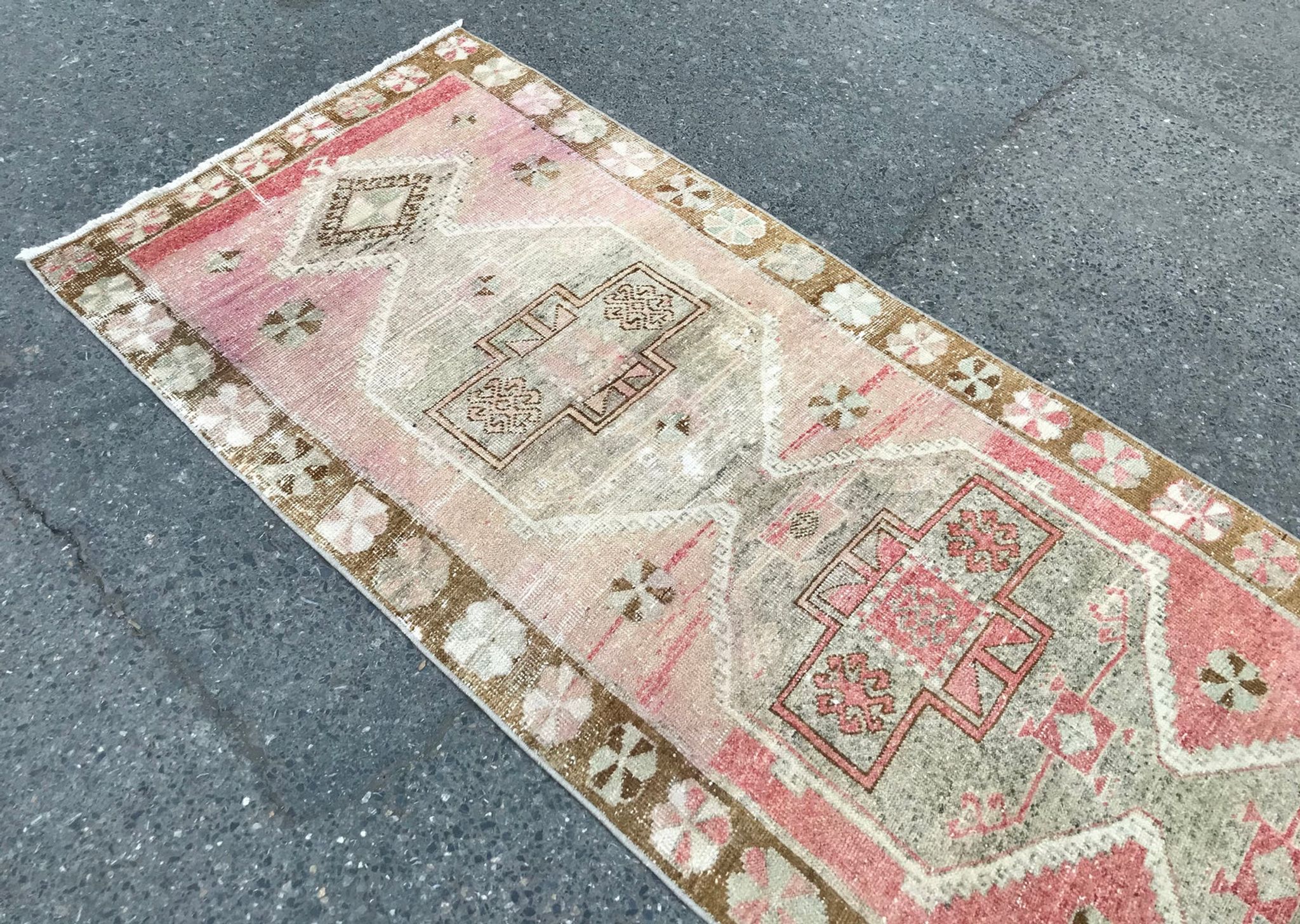 Tapis Oushak 277x100cm