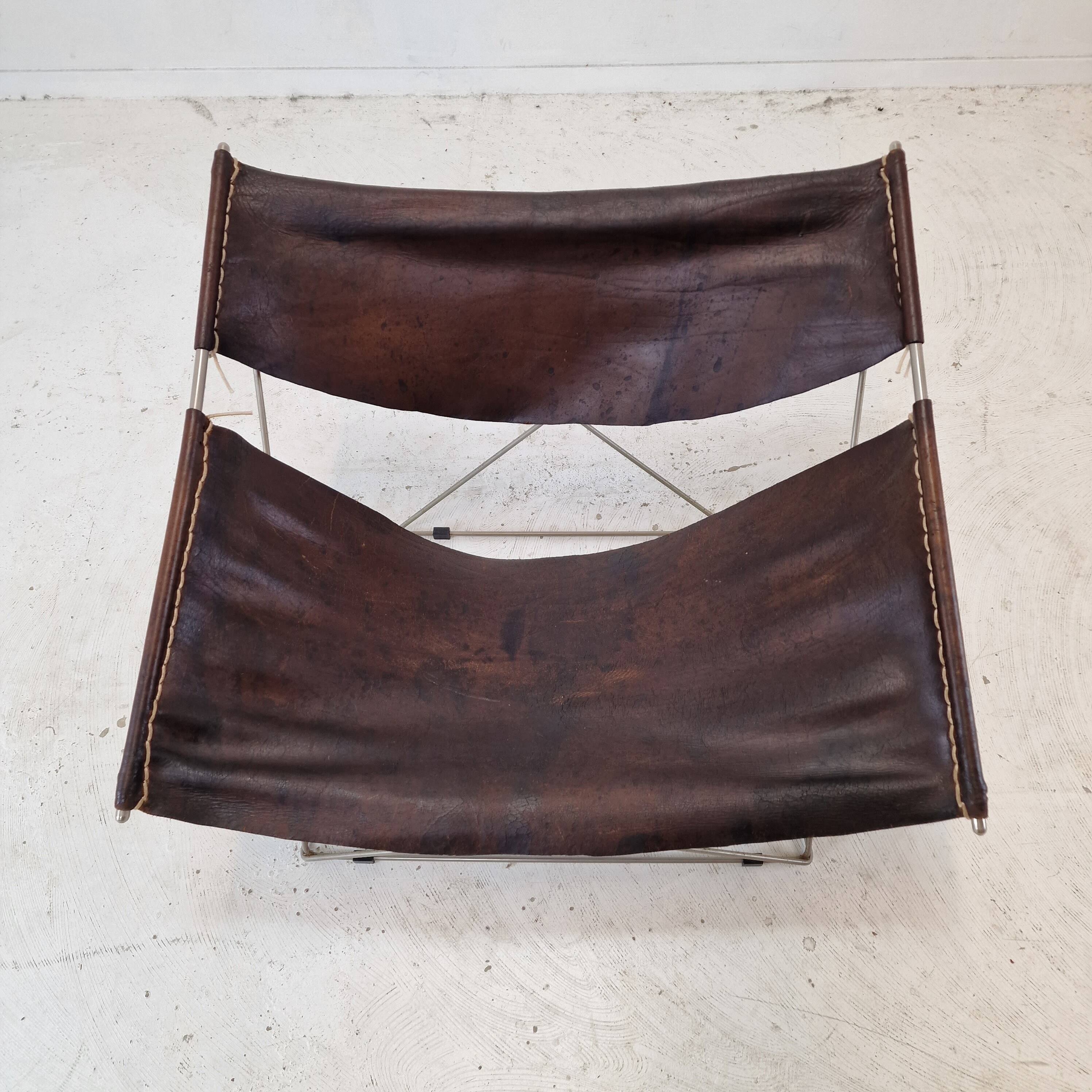 Mid Century F675 Butterfly Chair by Pierre Paulin for Artifort, 1960's