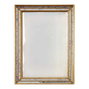 Miroir doré de style