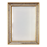 Mid‑Century Modern Gilt Mirror by Deknudt, Belgium, 1970s