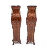 Antique columns, France, around 1900.