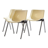 Modus SM 203 stackable plastic chair by Osvaldo Borsani for Tecno