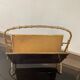 Magazine rack in bronze from the 50/60s