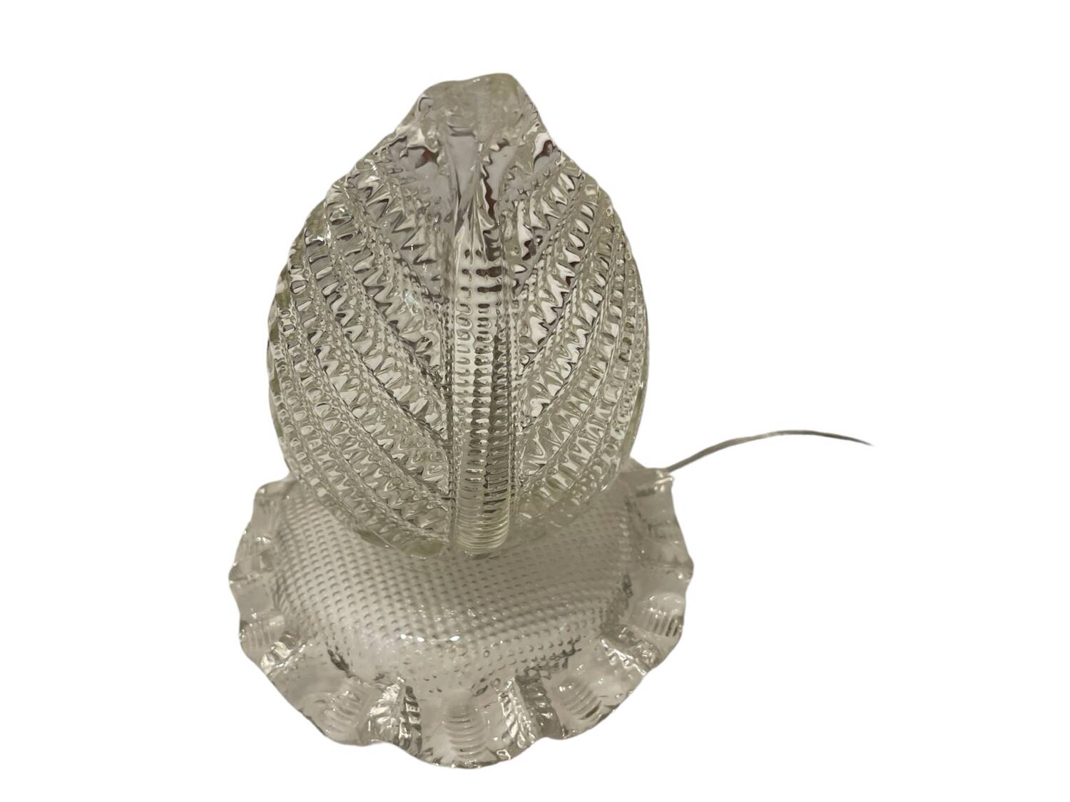 Murano Glass Table Lamps Set of 2 1940’s