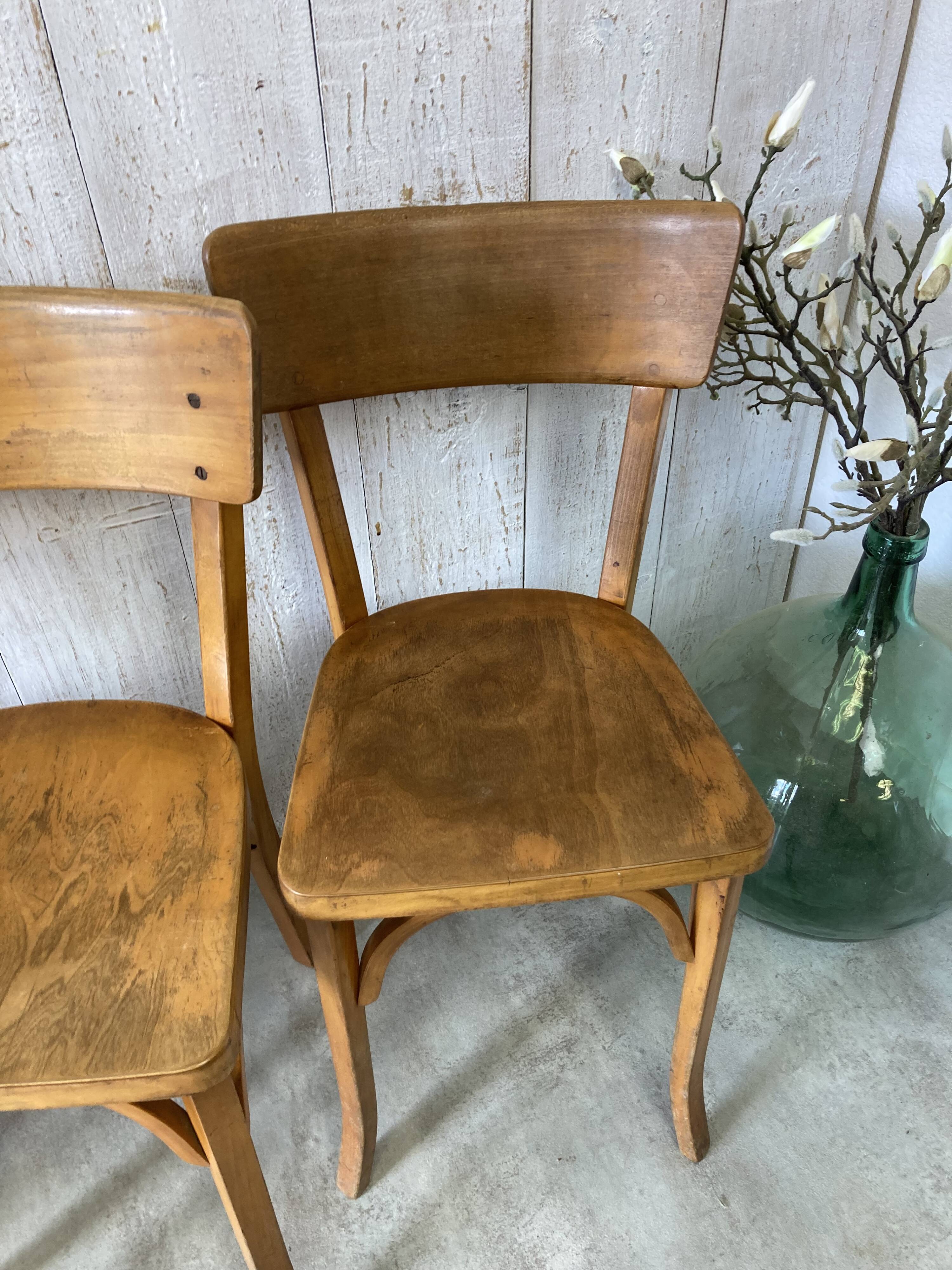 Set of 5 Baumann chairs