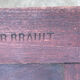 Louis XVI style chest of drawers by R. Brault