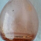 Vase verre bullé