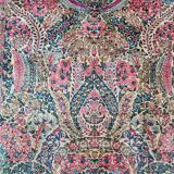 Antique Handmade Middle Eastern Kerman Rug 3.9' x 6.9' (120 cm x 211 cm), 1920s - 1L15