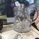 Carafe pichet en cristal de Saint Louis signé