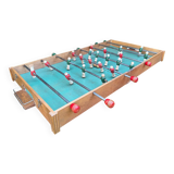 Old foldable table football, 1950s.