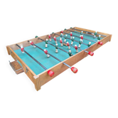 Old foldable table football, 1950s.