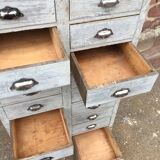 Industrial workshop furniture with vintage drawers 1930