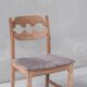 Oak dining chairs