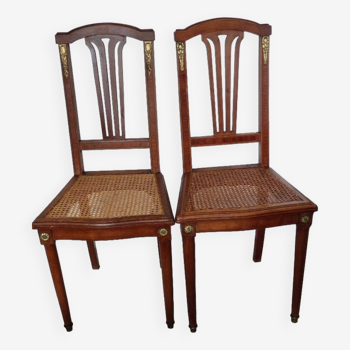 Paire de chaises