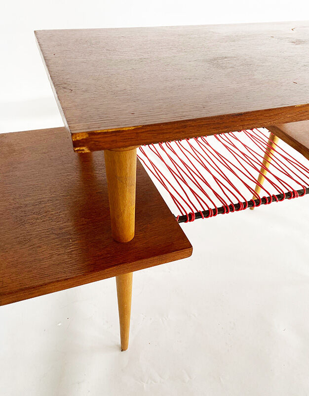 Scoubidou coffee table