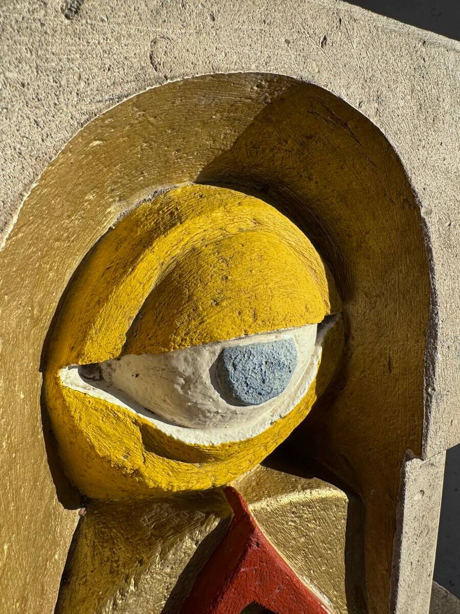 Masonic-style sculpture by Walter De Buck