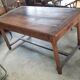 Old rustic farm table