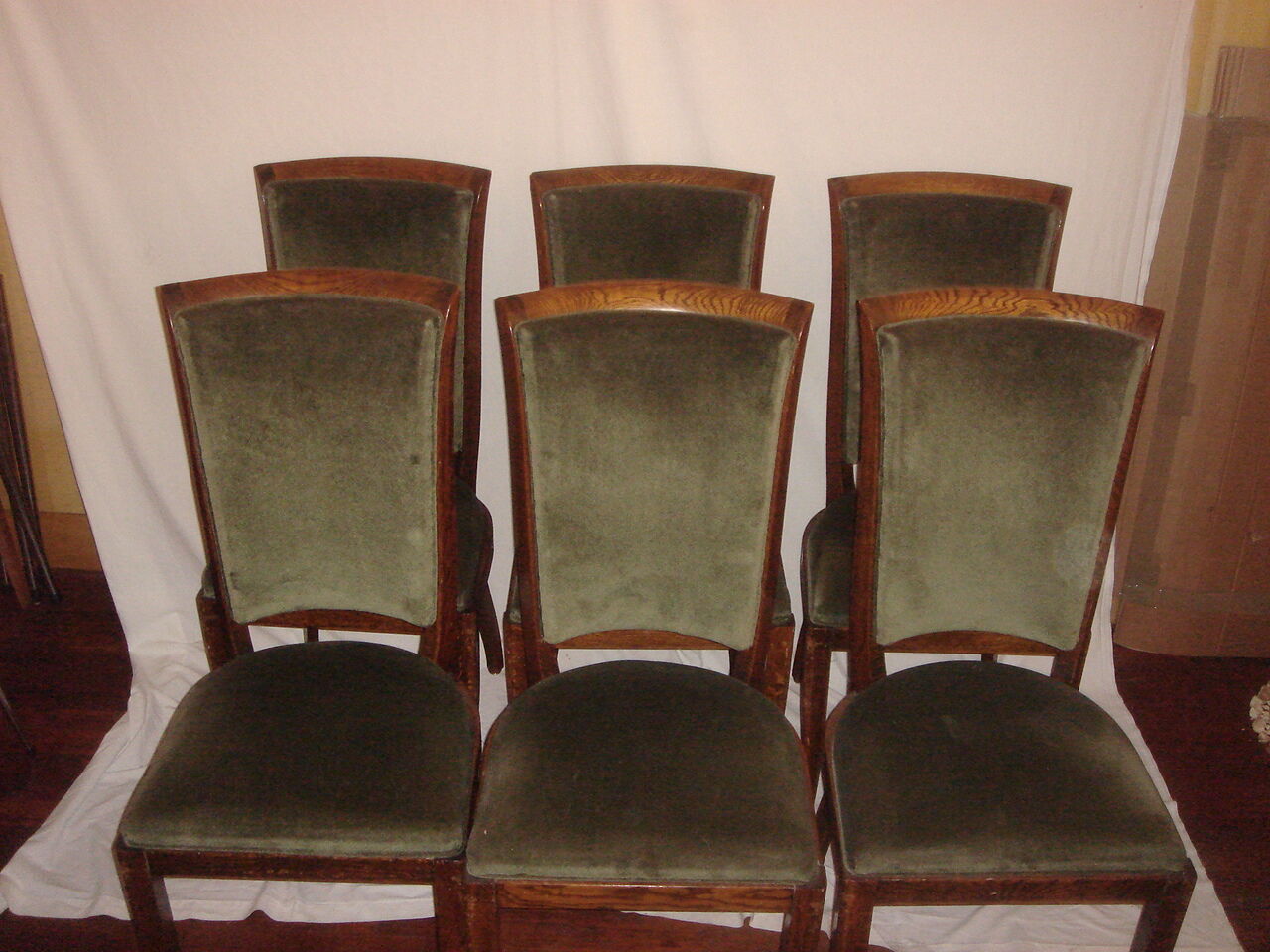 6 Chaises 1960 pour salle à manger